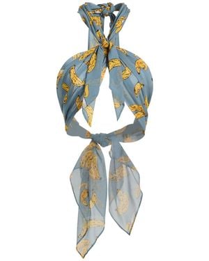 Dolce & Gabbana Top Silk, Elastane - Blue
