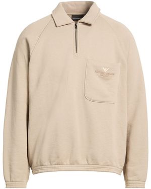 Emporio Armani Sweatshirts - Natural