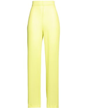 Caliban Lime Pants Polyamide, Polyester, Elastane - Yellow