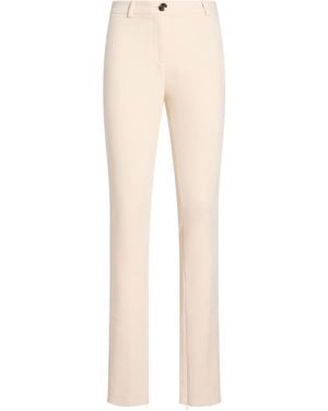 Blugirl Blumarine Cream Pants Polyester, Rayon, Elastane - Natural