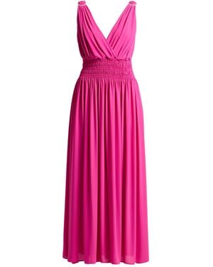 Rebel Queen Maxi Dress Polyester - Pink