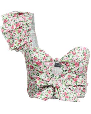 VANESSA SCOTT Top Cotton - White