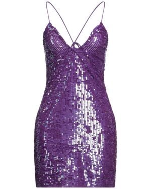 P.A.R.O.S.H. Mini Dress - Purple