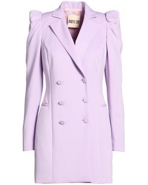 Aniye By Lilac Blazer Polyester, Elastane - Purple