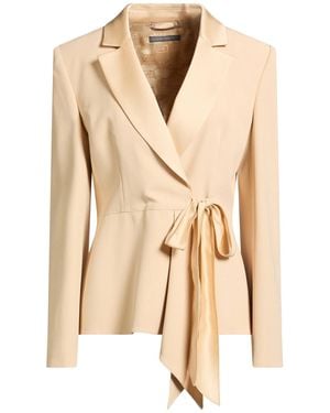 Alberta Ferretti Blazer Acetate, Viscose - Natural