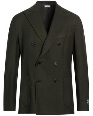 Boglioli Dark Blazer Virgin Wool - Green