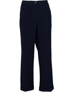 Via Masini 80 Trousers - Blue
