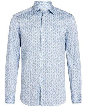 Etro Shirt Cotton, Elastane - Blue