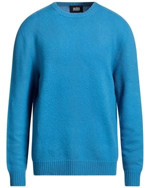 Alpha Studio Pullover - Bleu