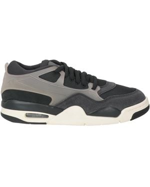 Nike Charcoal Sneakers Leather, Textile Fibers - Gray