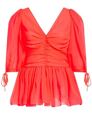 Frankie Morello Top - Rojo