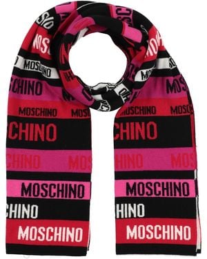 Moschino Scarf Wool - Red