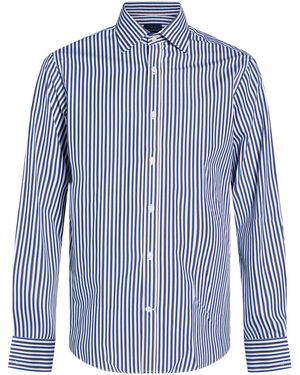 Paul & Shark Shirt Cotton - Blue