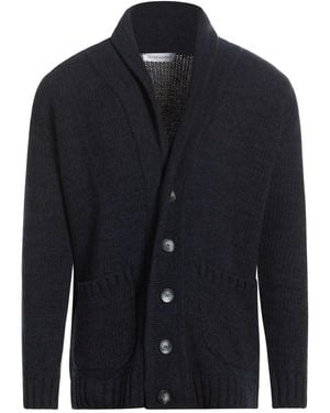 Bellwood Midnight Cardigan Wool, Cashmere - Blue