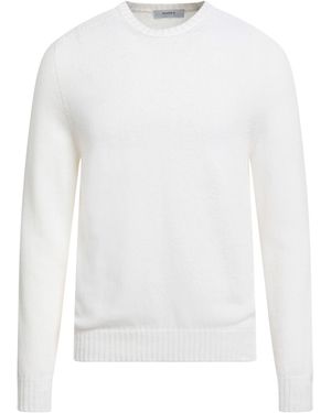 Alpha Studio Jumper Wool, Viscose, Polyamide, Cashmere - White