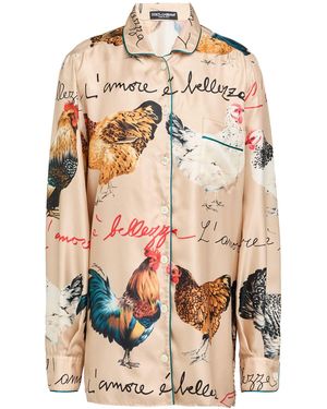 Dolce & Gabbana Shirt Silk - Pink