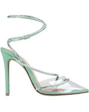 Andrea Wazen Court Shoes - Metallic