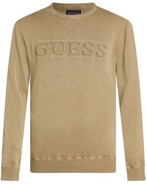Guess Sweater Cotton - Natural