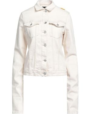 Frankie Morello Denim Outerwear - White