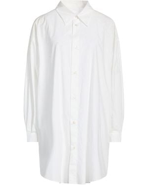 MM6 by Maison Margiela Midi Dress Cotton - White
