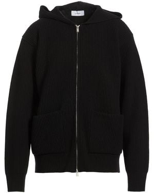Lardini Cardigan Virgin Wool, Cashmere - Black