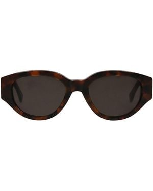 Retrosuperfuture Lunettes De Soleil - Marron