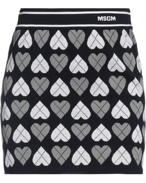 MSGM Mini Skirt - Black