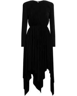 Nora Barth Midi Dress Viscose, Polyamide, Elastane - Black