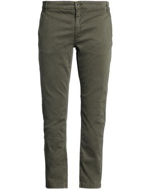 Bomboogie Military Pants Cotton, Elastane - Green