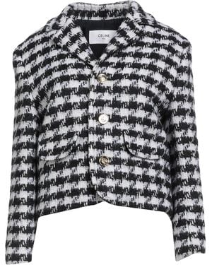 Celine Blazer Wool, Polyamide, Mohair Wool, Silk - Black