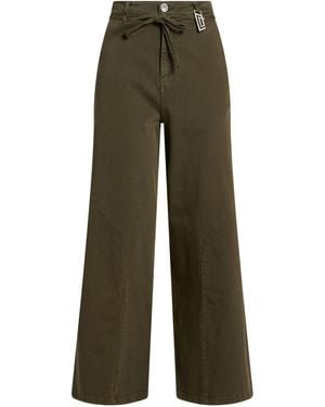 Jijil Military Trousers Cotton, Elastane - Green