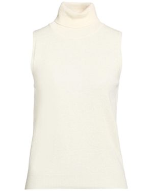 ViCOLO Ivory Turtleneck Wool, Cashmere - White