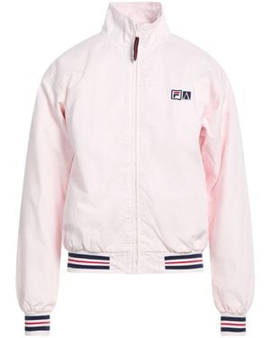 ARIES x FILA Jacket Cotton - Pink