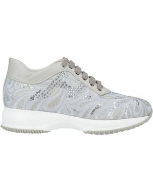 Hogan Atelier Sneakers Textile Fibers - White
