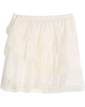 Soallure Mini Skirts - Natural