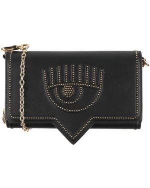 Chiara Ferragni Crossbody Wallet - Black