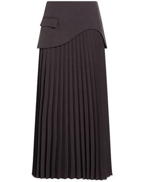 Imperial Maxi Skirt Polyester, Viscose, Elastane - Multicolor