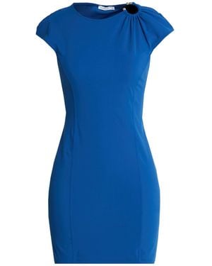 Patrizia Pepe Mini Dress Polyamide, Elastane - Blue