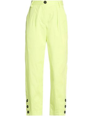 Imperial Pants Cotton, Elastane - Yellow