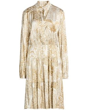 Eleventy Ivory Midi Dress Viscose, Elastane - Natural