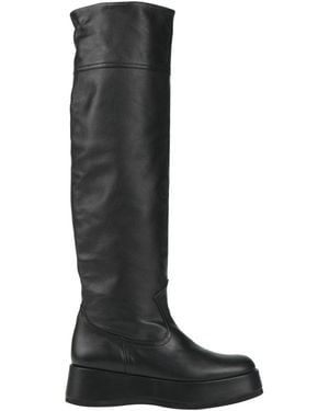 Paloma Barceló Boot Leather - Black