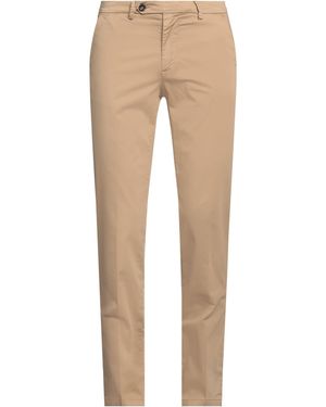 Manuel Ritz Trousers Cotton, Elastane - Natural