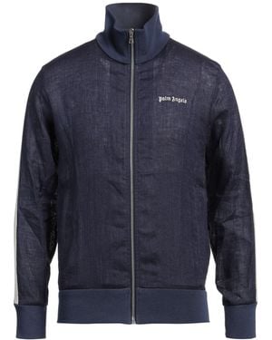 Palm Angels Jacket Linen - Blue