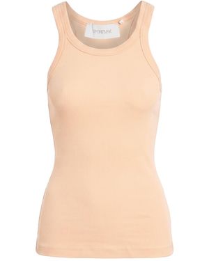 Sportmax Tank Top Cotton, Silk, Elastane - Natural