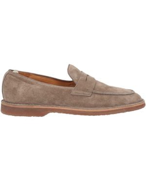 Officine Creative Taupe Loafers Leather - Brown