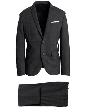 Neil Barrett Lead Suit Polyester, Wool, Elastane - Black
