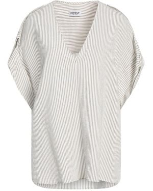 Dondup Top Viscose, Polyamide, Cotton - White