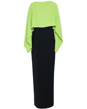 Solace London Vestido Largo - Verde