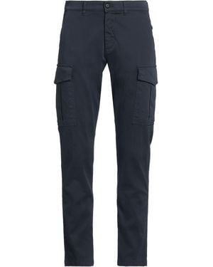 Eleventy Midnight Trousers Cotton, Elastane - Blue