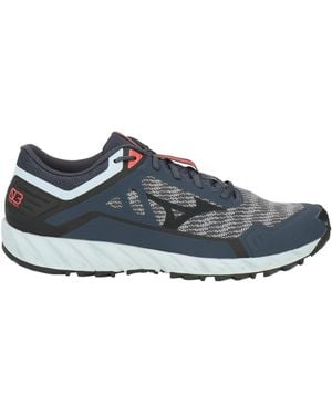 Mizuno Wave Ibuki Midnight Trainers Textile Fibres, Synthetic Material - Blue